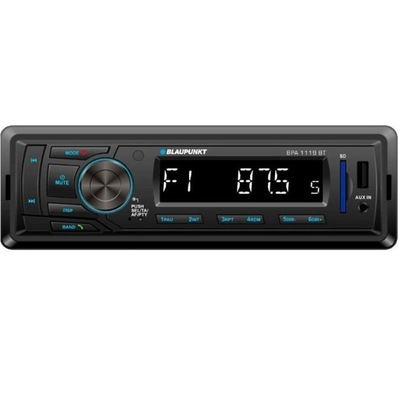 Radio samochodowe Blaupunkt BPA1119BT 1-DIN