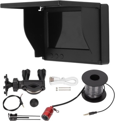 Podwodna Kamera Wędkarska, 4,3-calowy Monitor HD