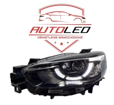 Mazda cx5 фара перед ліва full led поворотна dwie лінзи 100% справний led фото №1