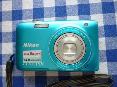 Nikon COOLPIX S3100 uszkodzony obiektyw