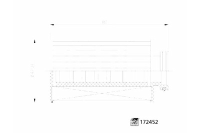 FEBI BILSTEIN FILTRAS AD BLUE DAF CF 1016 A 1016 AK 1016 K 1016 KO 1016 