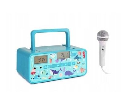 Radioodtwarzacz Kidsbox Space CD