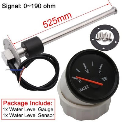 HD 52MM WATER LEVEL GAUGE WATER LEVEL СЕНСОР 100MM 125MM 150MM 225~82270