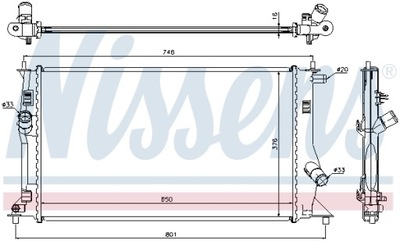 889042 NISSENS AUŠINTUVAS MAZDA 5 05- VNT. NISSENS 