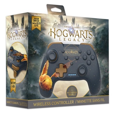 Kontroler do gier z motywem Hogwarts Legacy - Golden Snidget (Switch/PC)