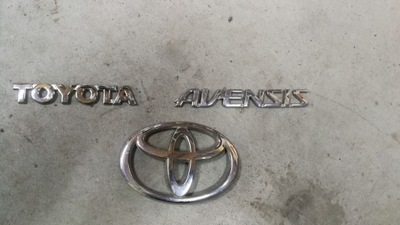 Logo Znaczek Emblemat Tył Avensis t25 03-09 kombi