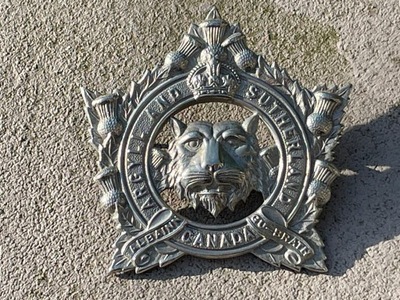 Odznaka na beret Argyll and Sutherland Kanada