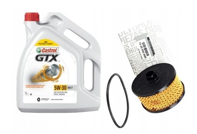 Фільтр оливи 1.0 tce duster ii олія castrol 5w30 фото №1