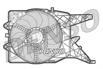 Вентилятор радиатора denso 55703930 ev877700 фото №1