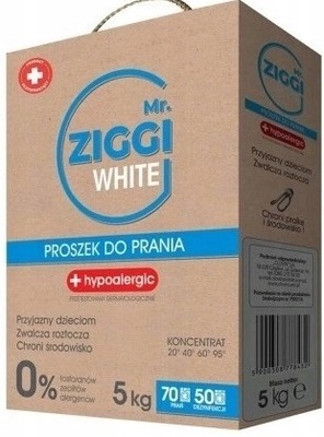 MR. ZIGGI proszek do prania 5 kg WHITE