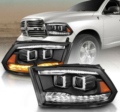 REFLEKTOR PRZÓD LED DODGE RAM 09-18