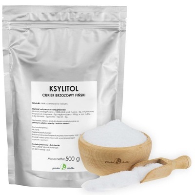 KSYLITOL FIŃSKI cukier brzozowy naturalny 0,5kg