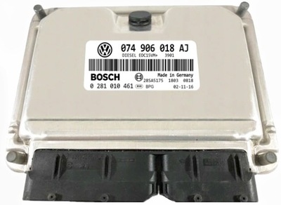 КОМПЬЮТЕР VW T4 2.5 074906018AJ 0281010461 IMMO OFF