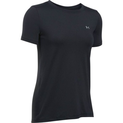 KOSZULKA UNDER ARMOUR HG ARMOUR SHORTSLEEVE WOMEN BLACK 001 M