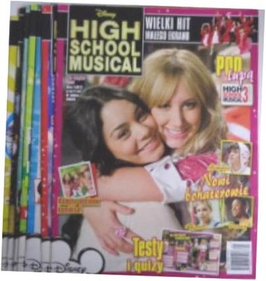 High School Musical nr 1-7,12 z 2009 roku