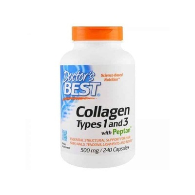 Dr's Best Collagen Types 1 3 Vitamin C 500mg 240K