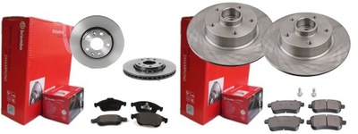 TARCZE KLOCKI P+T BREMBO MEGANE III KOMBI SCENIC 3