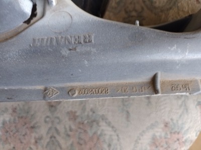 Кронштейн крила renault kango ii 8200381902 фото №1