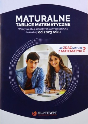 MATURALNE TABLICE MATEMATYCZNE 2023 (KSIĄŻKA)