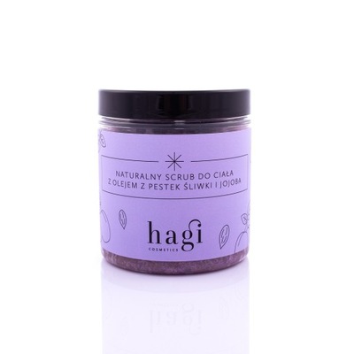 Hagi Peeling do Ciała Scrub OLEJ JOJOBA ŚLIWKA