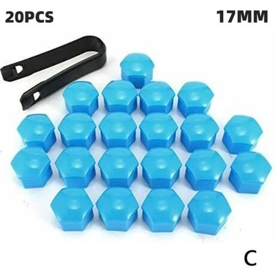 20pcs/lot 17MM/19/21MM Car Wheel Nut Caps ABS Auto Trim Tyre Wheel N~14698