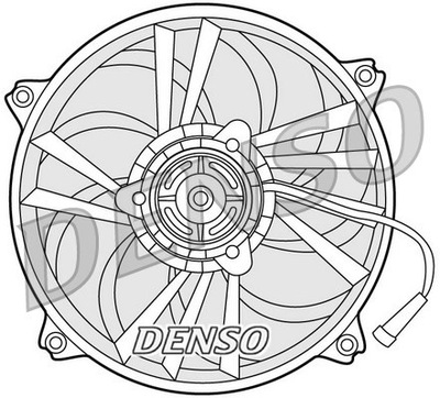 VENTILADOR CHLODZENIE DEL MOTOR DER21014  