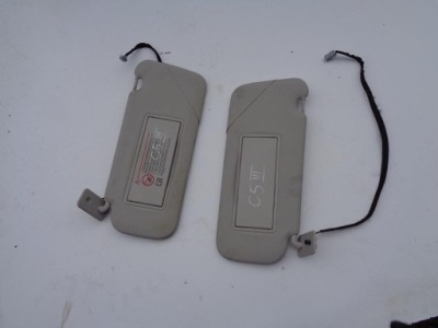 Защита солнцезащитная правая citroen c5 iii x7 фото №1