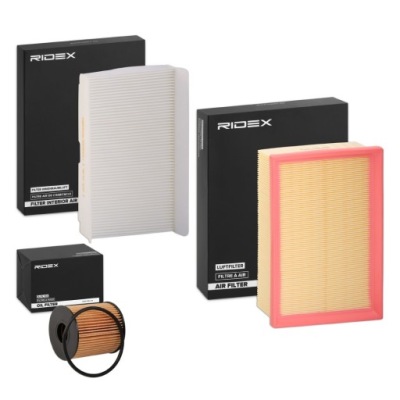 Ridex набор фильтров do renault trafic ii фургон fl captur j5, h5 фото №1