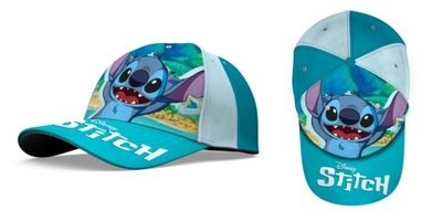 CZAPKA Z DASZKIEM DZIECIĘCA STITCH DISNEY 54 cm