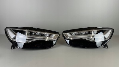 Audi a6 c7 4g0 lift лампы левая правая full led nowe фото №1