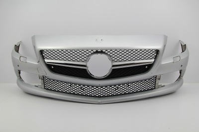 Бампер передні  mercedes slk w172 r172 11-15r решітка фото №1