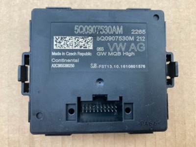 Модуль блок управления шлюз 5q0907530am vw passat b8 фото №1