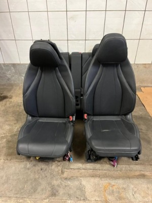 Mercedes cle 236 w236 amg сидіння перед заднє сидіння задня czarna шкіра електрика фото №1