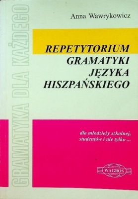 Repetytorium gramatyki języka hiszpańskiego z