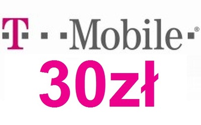 T-Mobile 30 zł - Doładowanie TMobile Kod Tekstowy