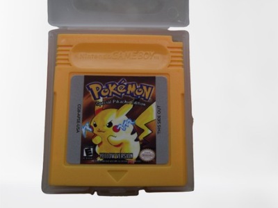 Pokemon Yellow Classic Pikachu
