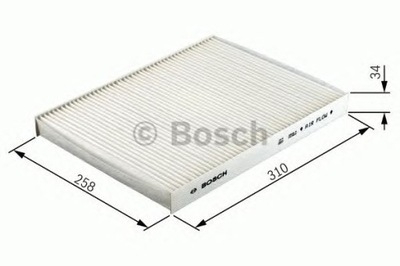 FILTRAS KABINOS BOSCH 1987432081 MERCE CLS 