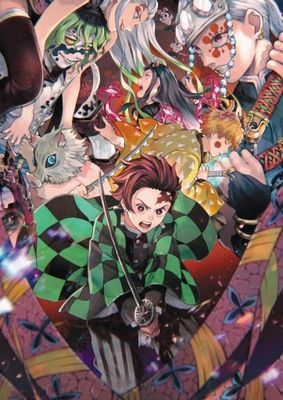 Plakat A2 Kimetsu no Yaiba Demon Slayer Anime