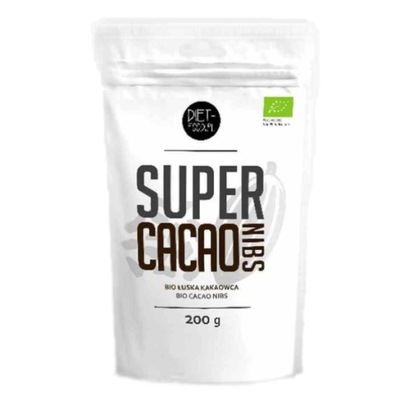 Kruszone ziarno kakaowca BIO bezglutenowe 200g