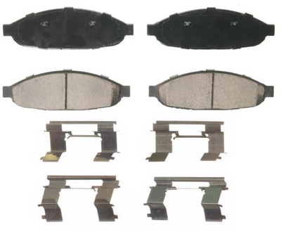 Гальмівні колодки перед chrysler pacifica cs 04-08 керамічні фото №1