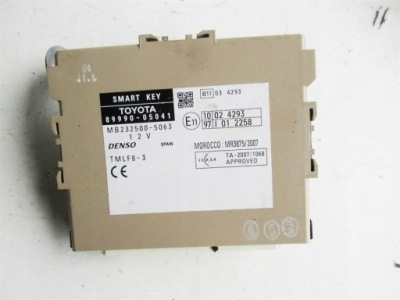 Модуль smart key toyota avensis t27 2008-2015r фото №1