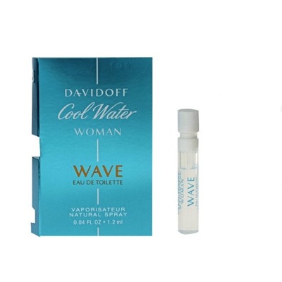 Davidoff Cool Water Woman Wave Edt 1,2ml Probka
