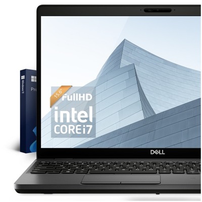 Laptop Dell 15 calowy Dell Latitude 5500 i7 FullHD |W11 OFFICE 15,6 " Intel Core i7 32 GB / 1024 GB grafit