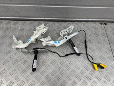 Mercedes gla w156 петлі капот перед піропатрон  комплект лівий правий фото №1