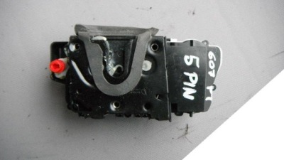 Peugeot 607 замок правий задній 5 pin фото №1