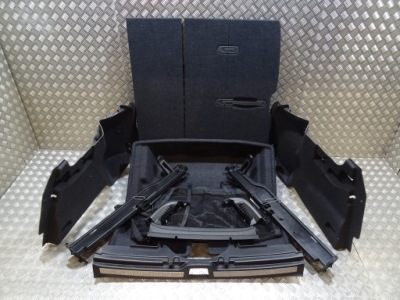 Volvo c40 елементи багажника комплект обшивки захист заглушки фото №1