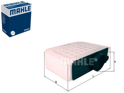 Mahle фильтр воздуха audi фото №1