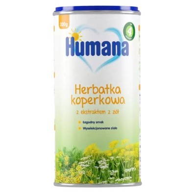 Humana Herbatka koperkowa granulowana 200g