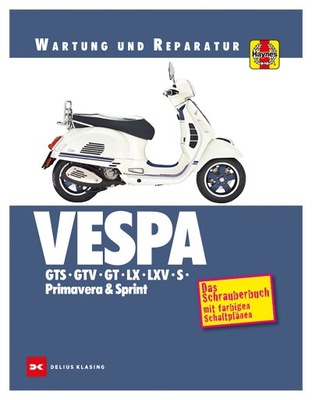 MANUAL REPARACIÓN SKUTERA VESPA GTS/GTV/GT/ PRIMA  