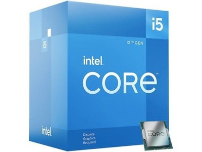 INTEL Core i5-12400F (2,5Ghz / 18MB / Soc1700 / no VGA) Box BX8071512400F